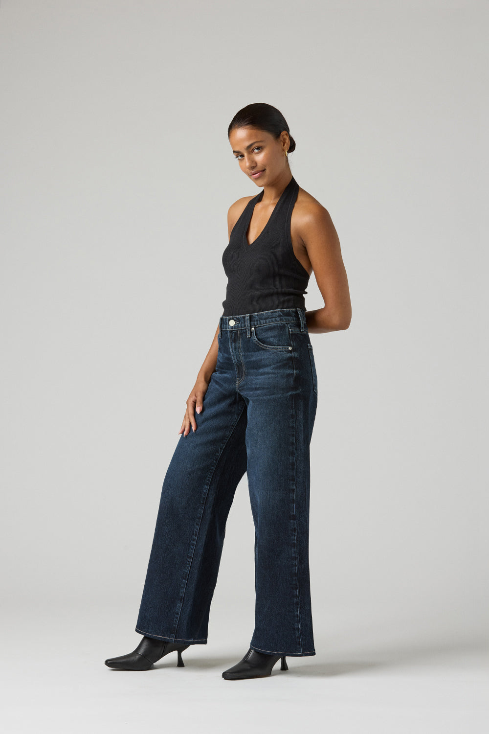 The Hermosa Wide Denim  |  Nightfall