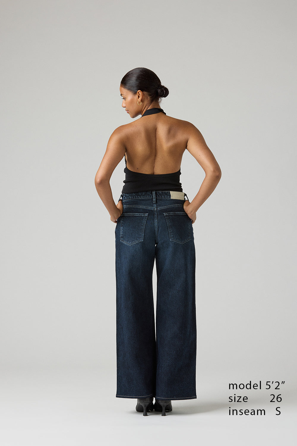 The Hermosa Wide Denim  |  Nightfall