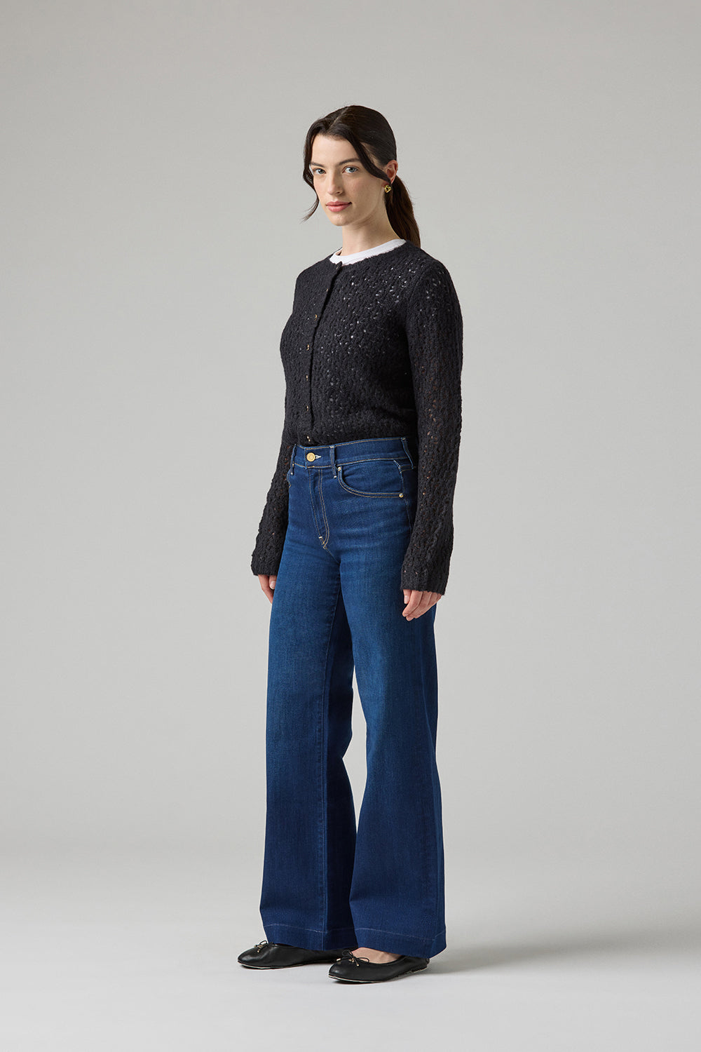 The Malibu Wide Denim  |  Deep Sapphire