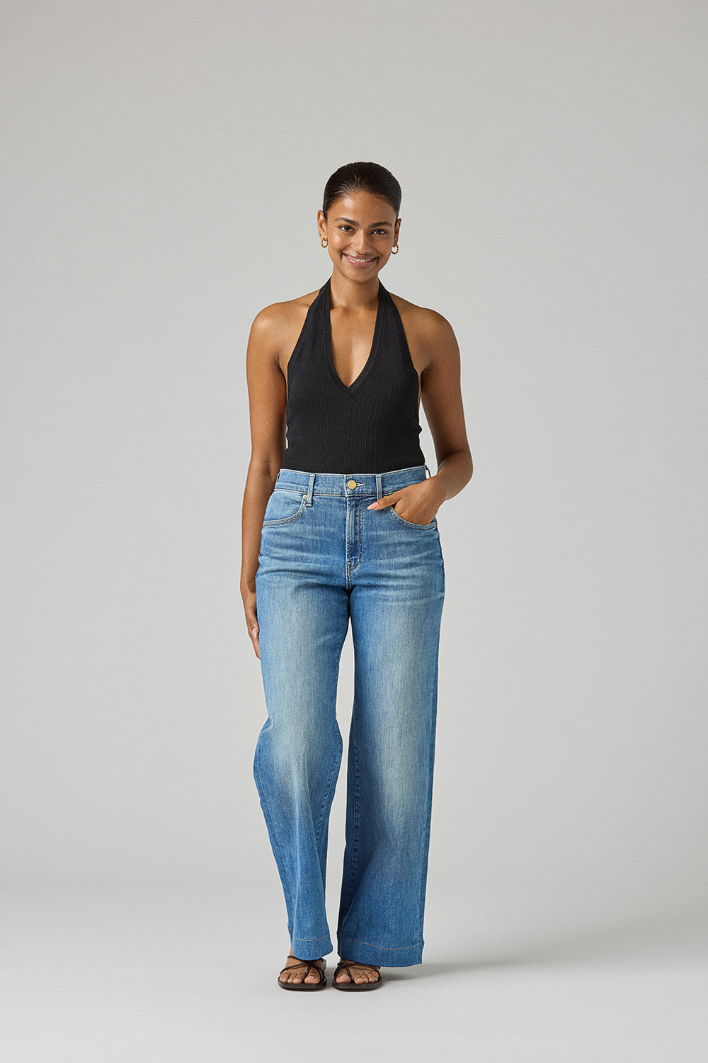 The Malibu Wide Denim  |  Sun-Kissed