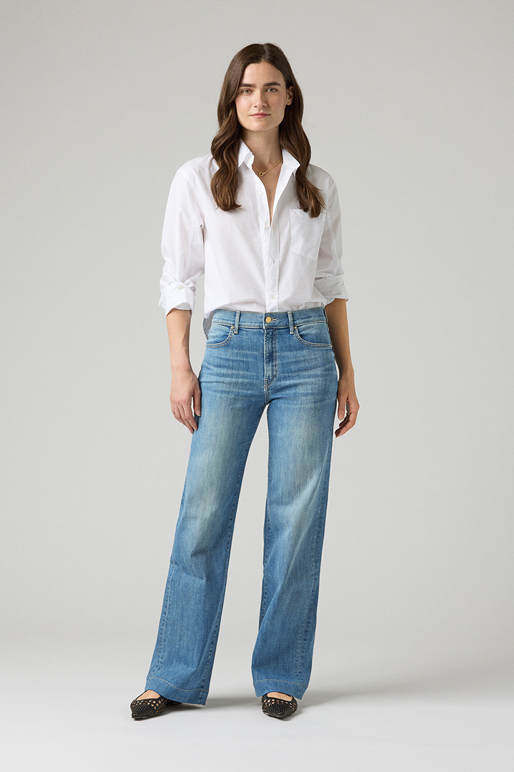 The Malibu Wide Denim  |  Sun-Kissed