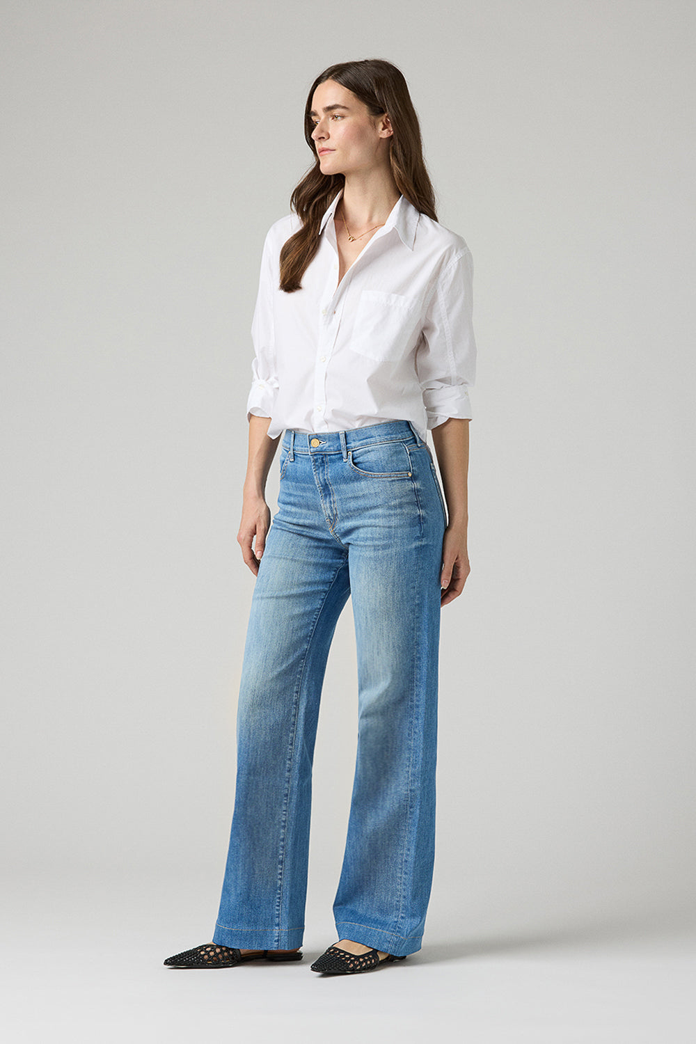 The Malibu Wide Denim  |  Sun-Kissed