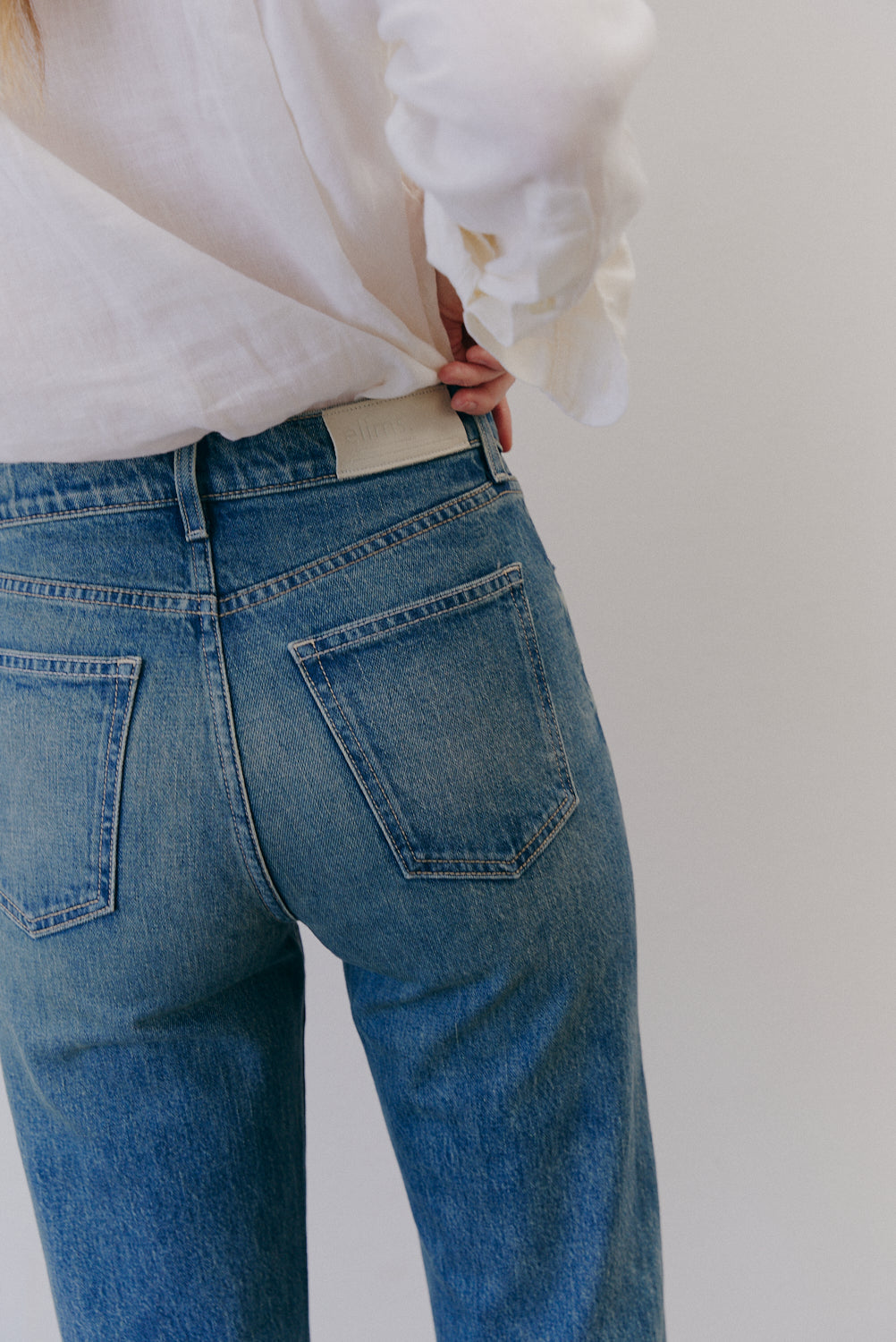 The Ana Classic Straight Denim  |  Summer Rain