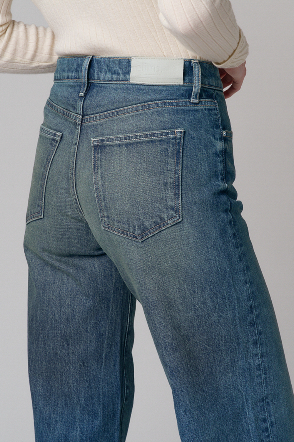 The Ana Classic Straight Denim  |  Summer Rain