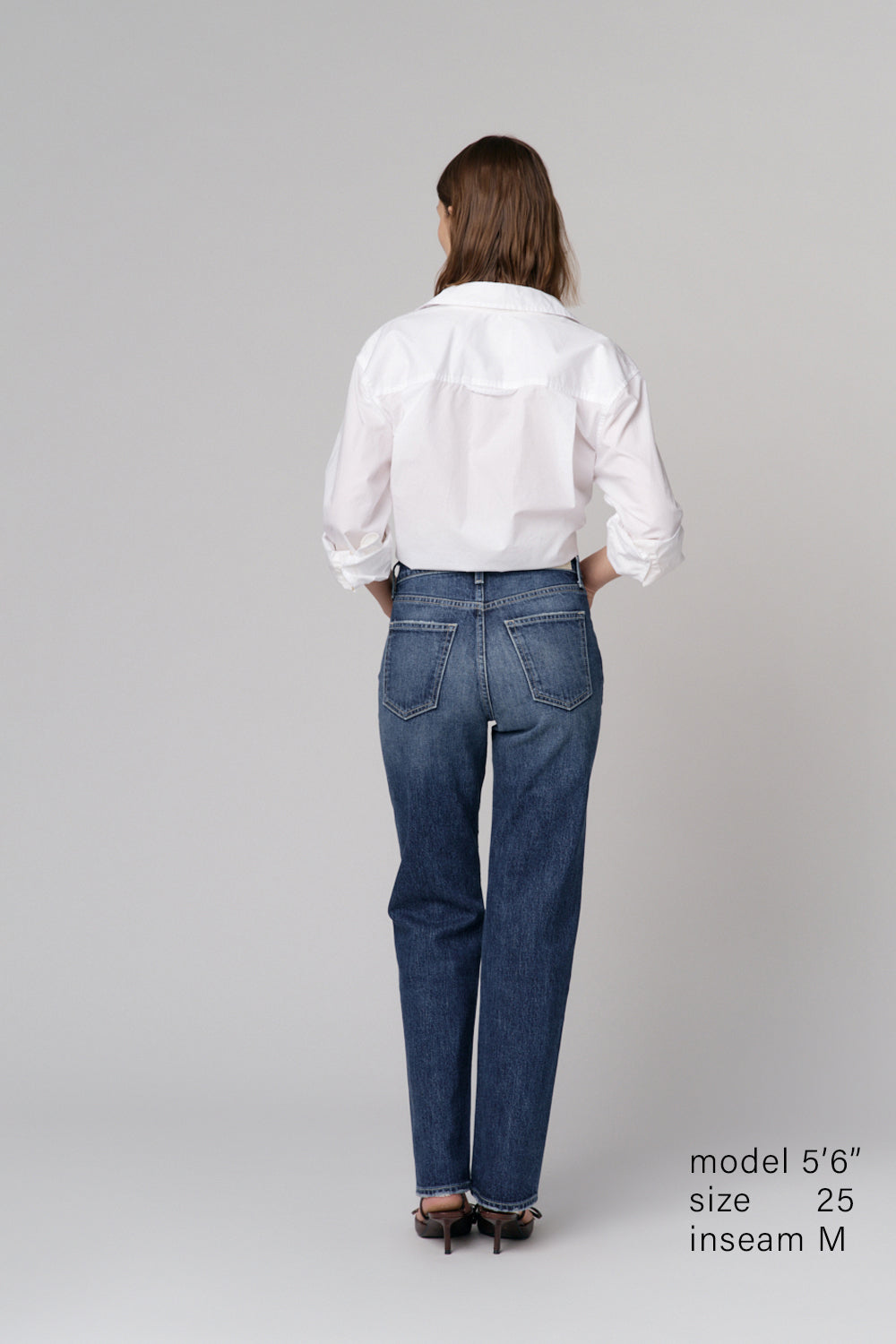 The Ana Classic Straight Denim  |  Twilight