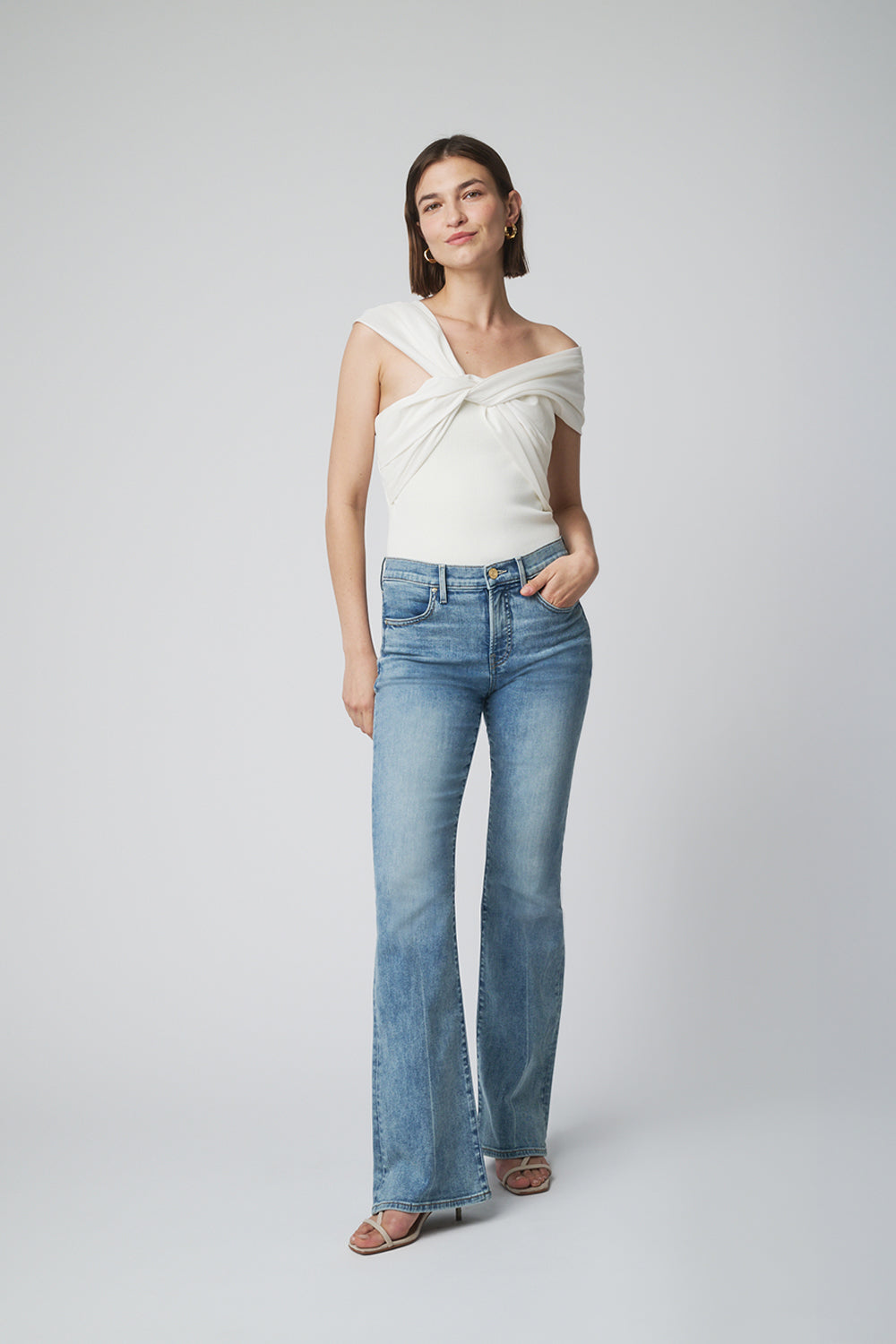 The Clara Bootcut Denim  |  Riverstone
