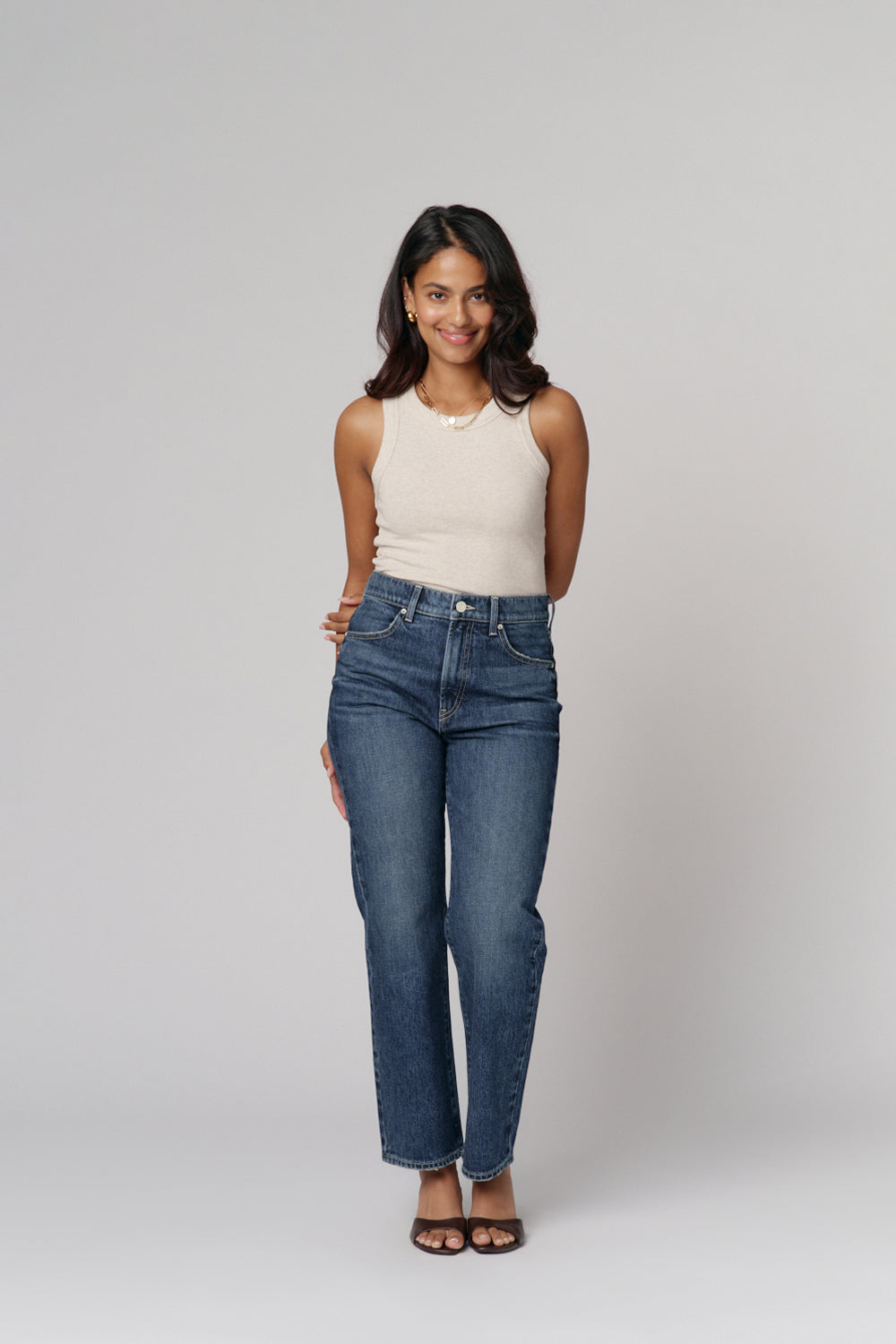 The Ana Classic Straight Denim  |  Twilight