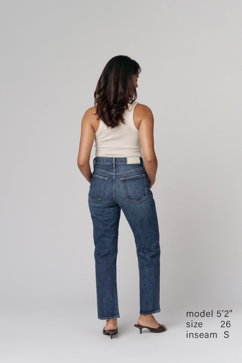 The Ana Classic Straight Denim  |  Twilight