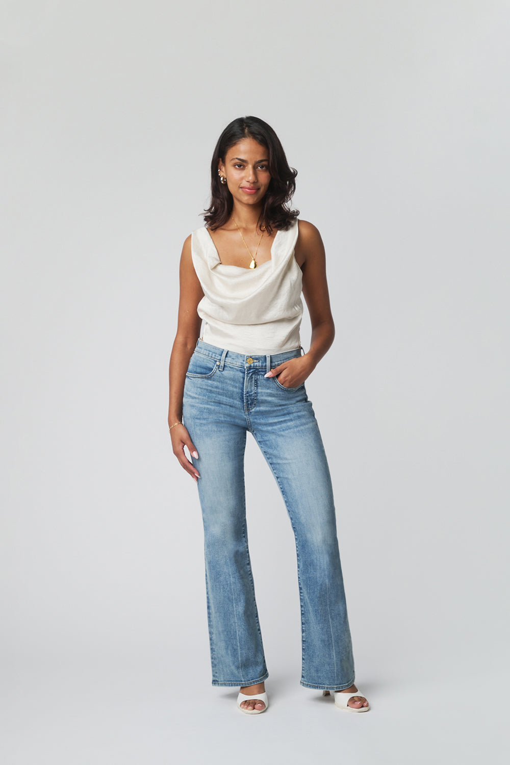 The Clara Bootcut Denim  |  Riverstone