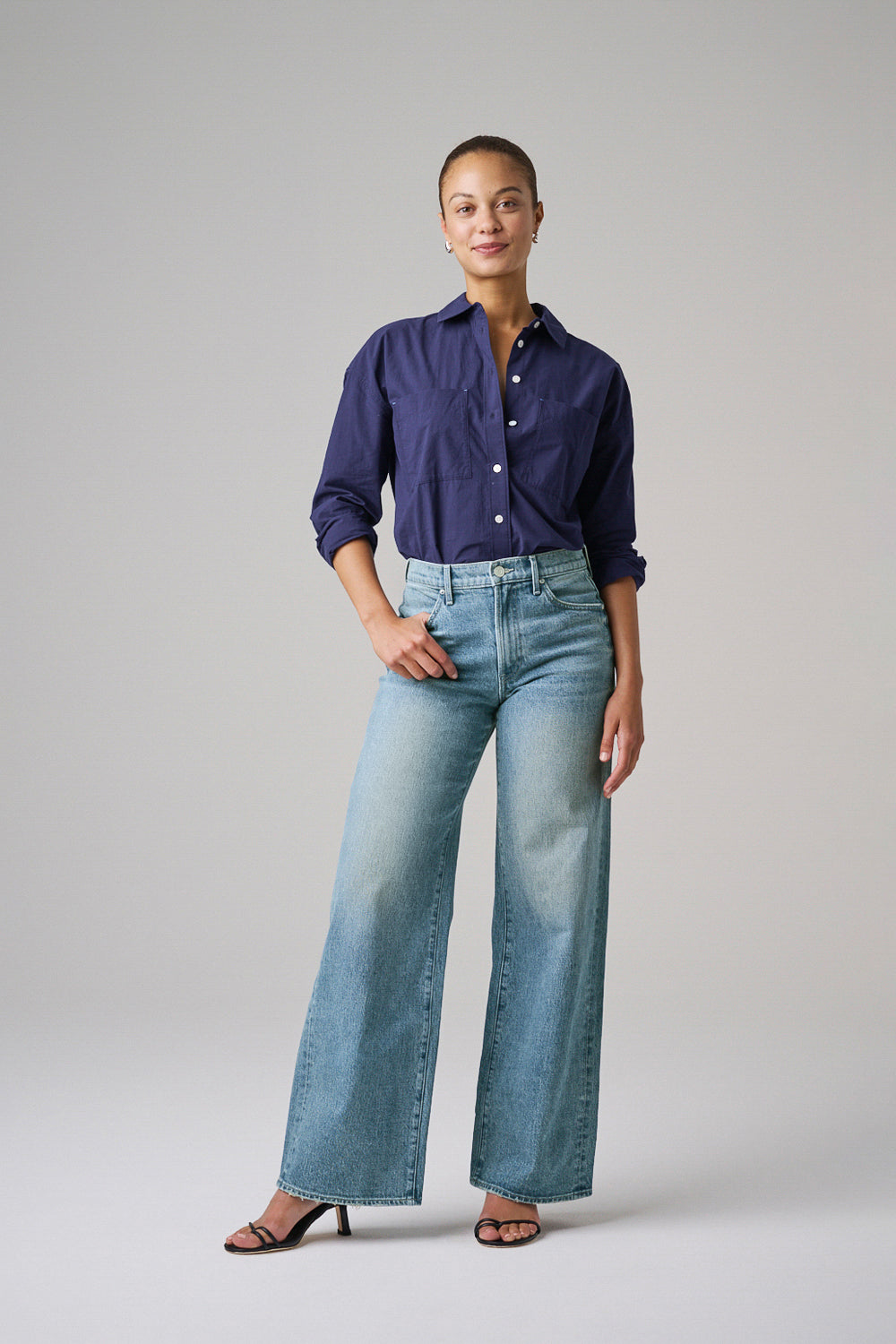 The Hermosa Wide Denim  |  Daisy