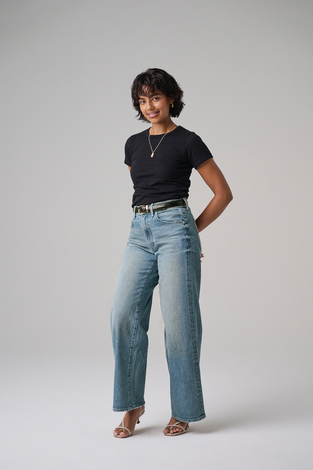 The Hermosa Wide Denim  |  Daisy