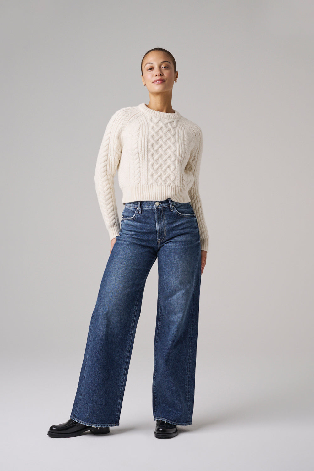 The Hermosa Wide Denim  |  Twilight