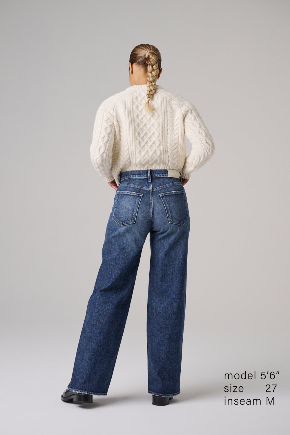 The Hermosa Wide Denim  |  Twilight