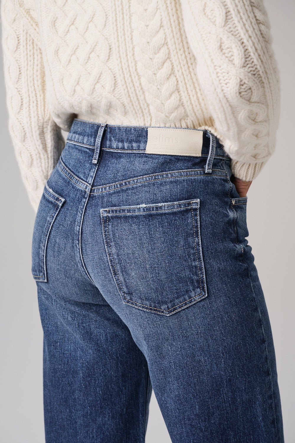 The Hermosa Wide Denim  |  Twilight