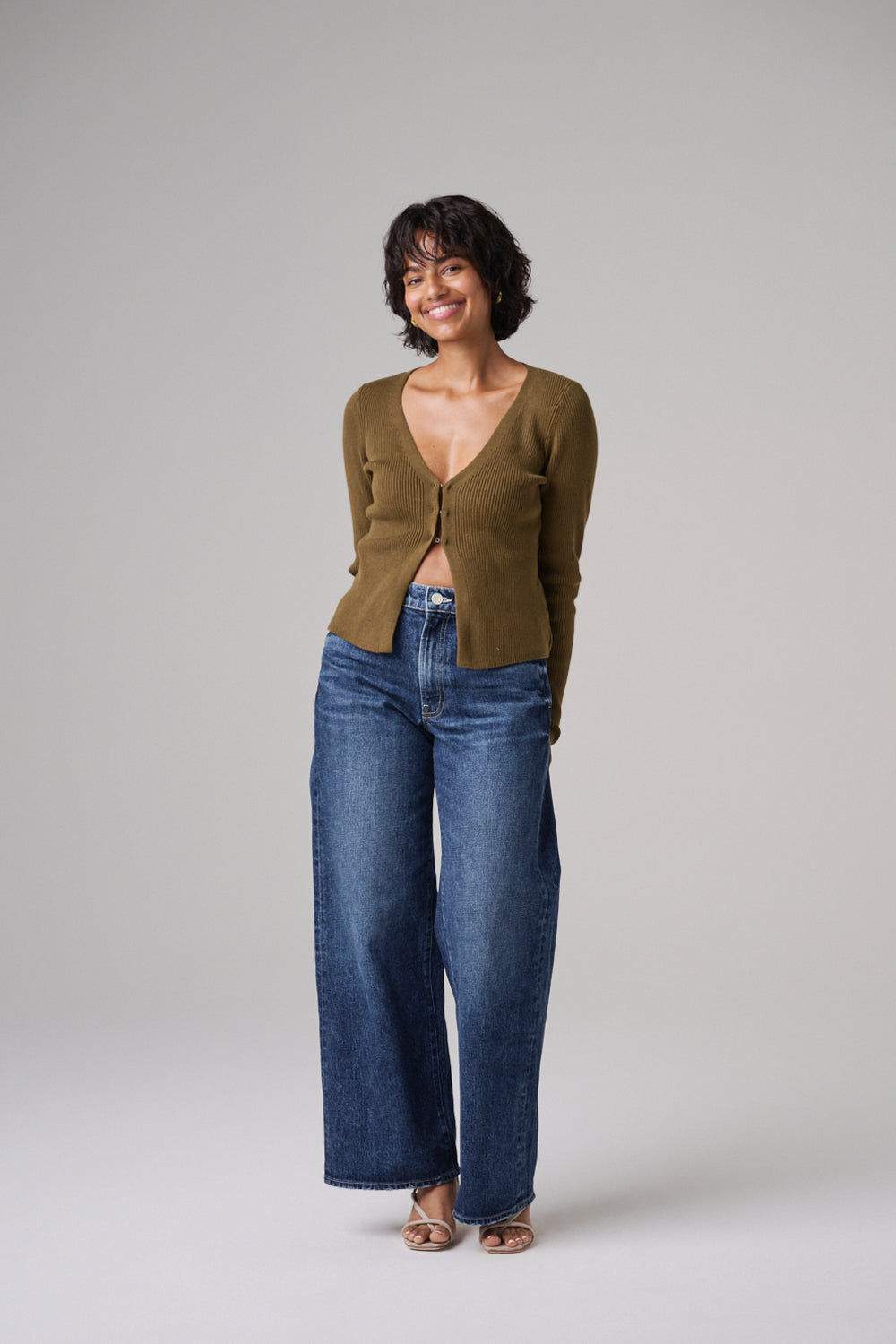 The Hermosa Wide Denim  |  Twilight