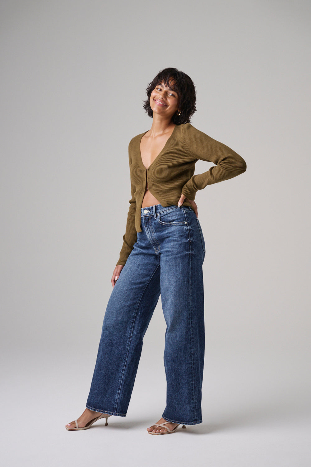 The Hermosa Wide Denim  |  Twilight
