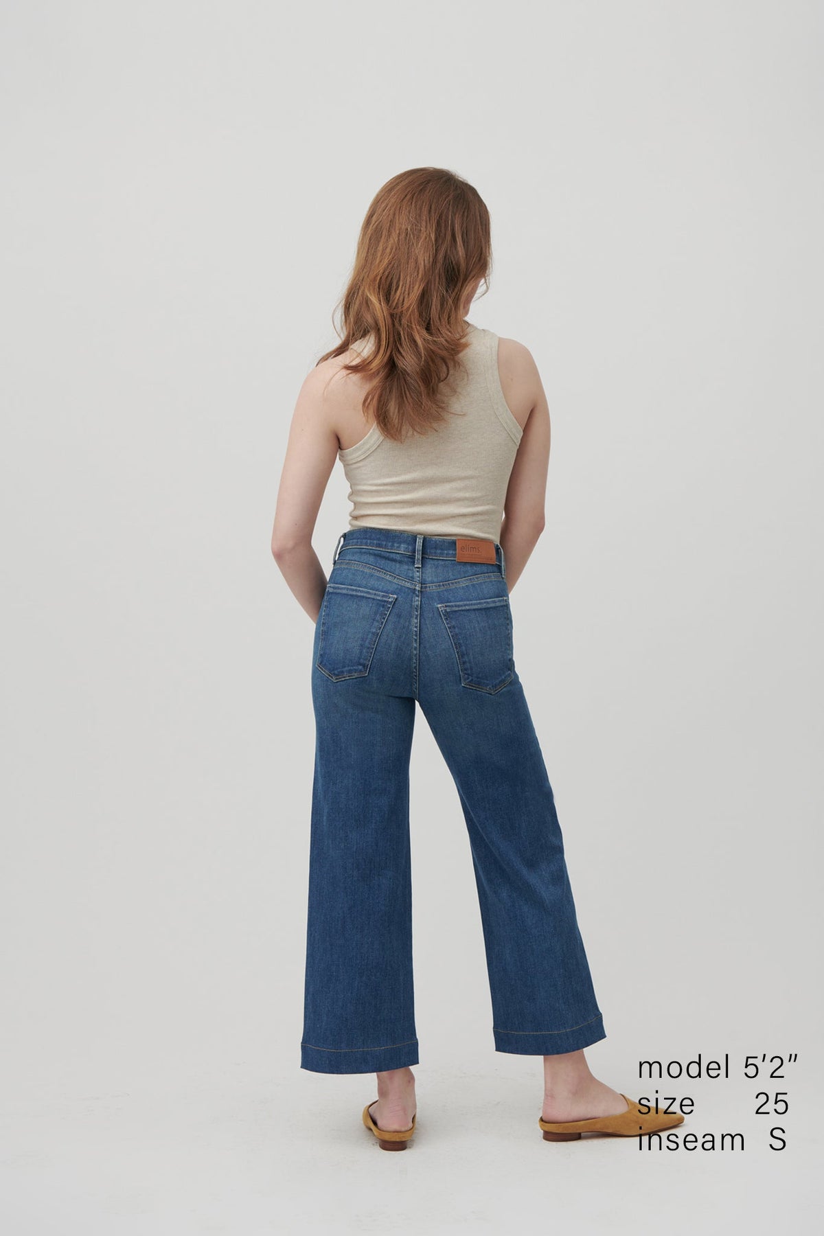 The Malibu Wide Denim Cropped  |  Moonlit Ocean