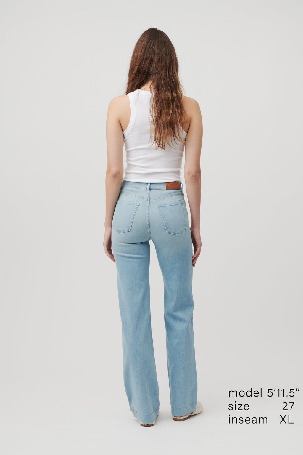 The Malibu Wide Denim  |  Cloud