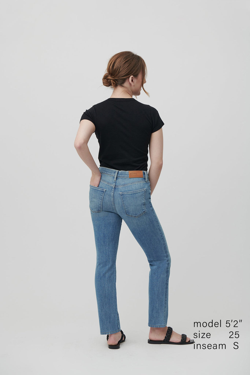 The Melrose Slim Straight Denim  |  Sun-Kissed