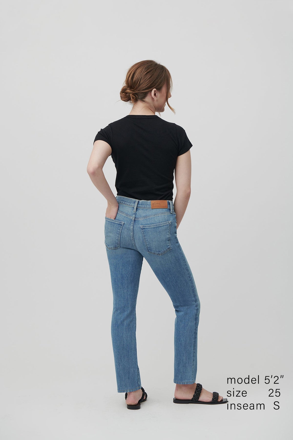 The Melrose Slim Straight Denim  |  Sun-Kissed