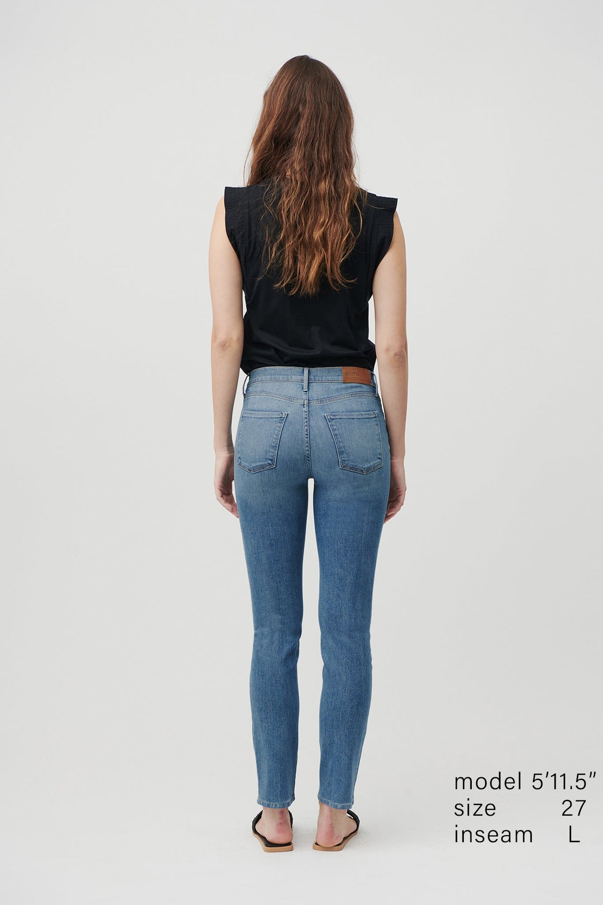 The Melrose Slim Straight Denim  |  Sun-Kissed