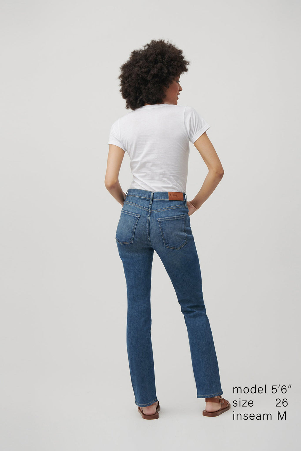 The Melrose Slim Straight Denim  |  Moonlit Ocean