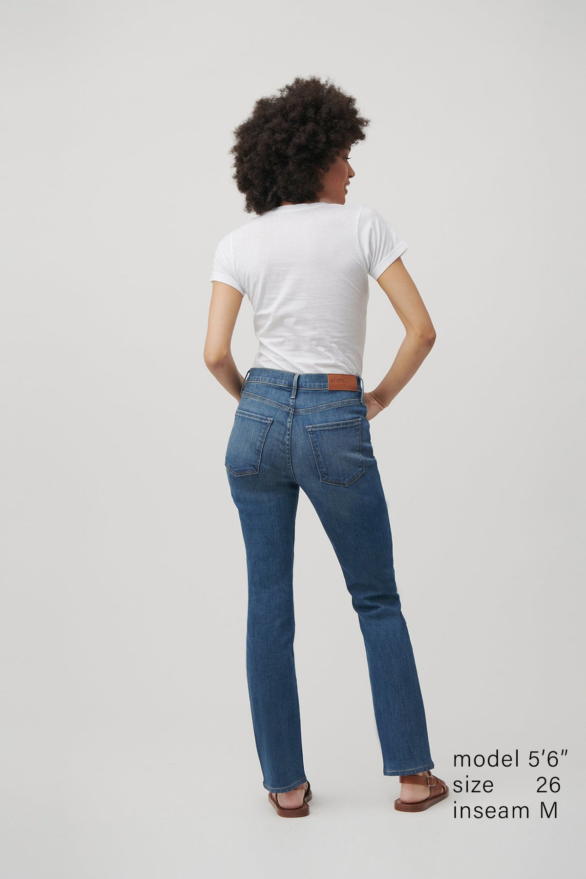 The Melrose Slim Straight Denim  |  Moonlit Ocean