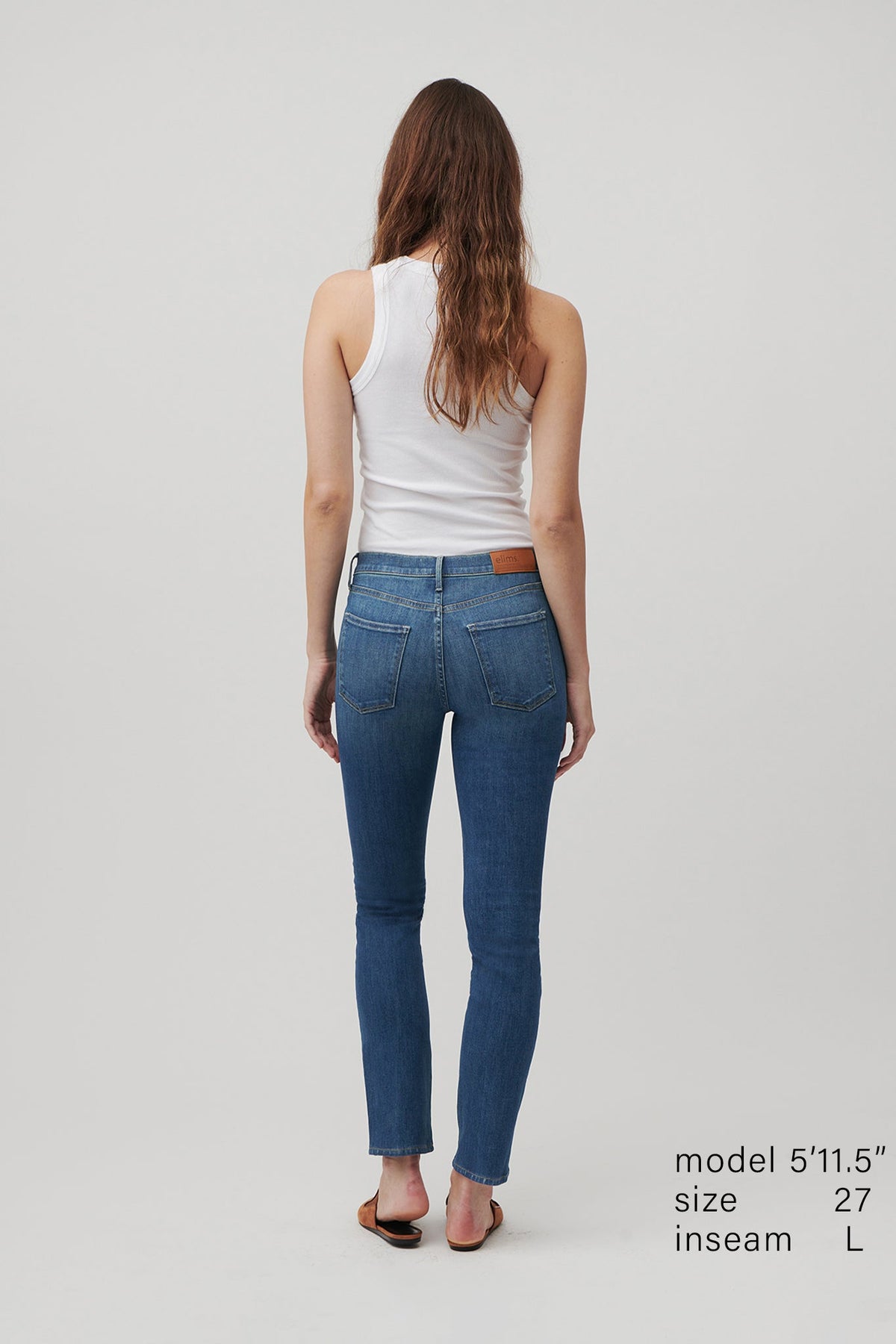 The Melrose Slim Straight Denim  |  Moonlit Ocean