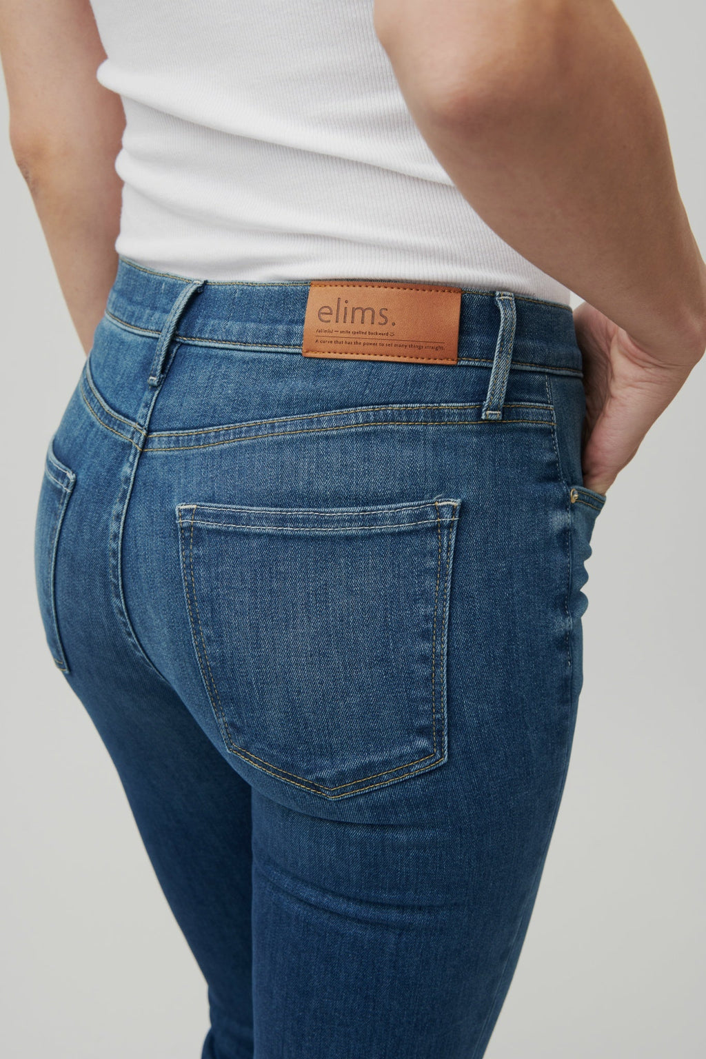The Melrose Slim Straight Denim  |  Moonlit Ocean