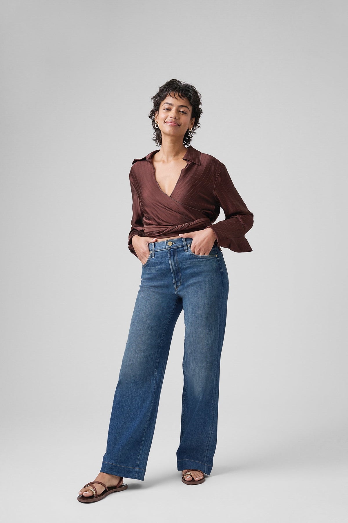 The Malibu Wide Denim  |  Moonlit Ocean