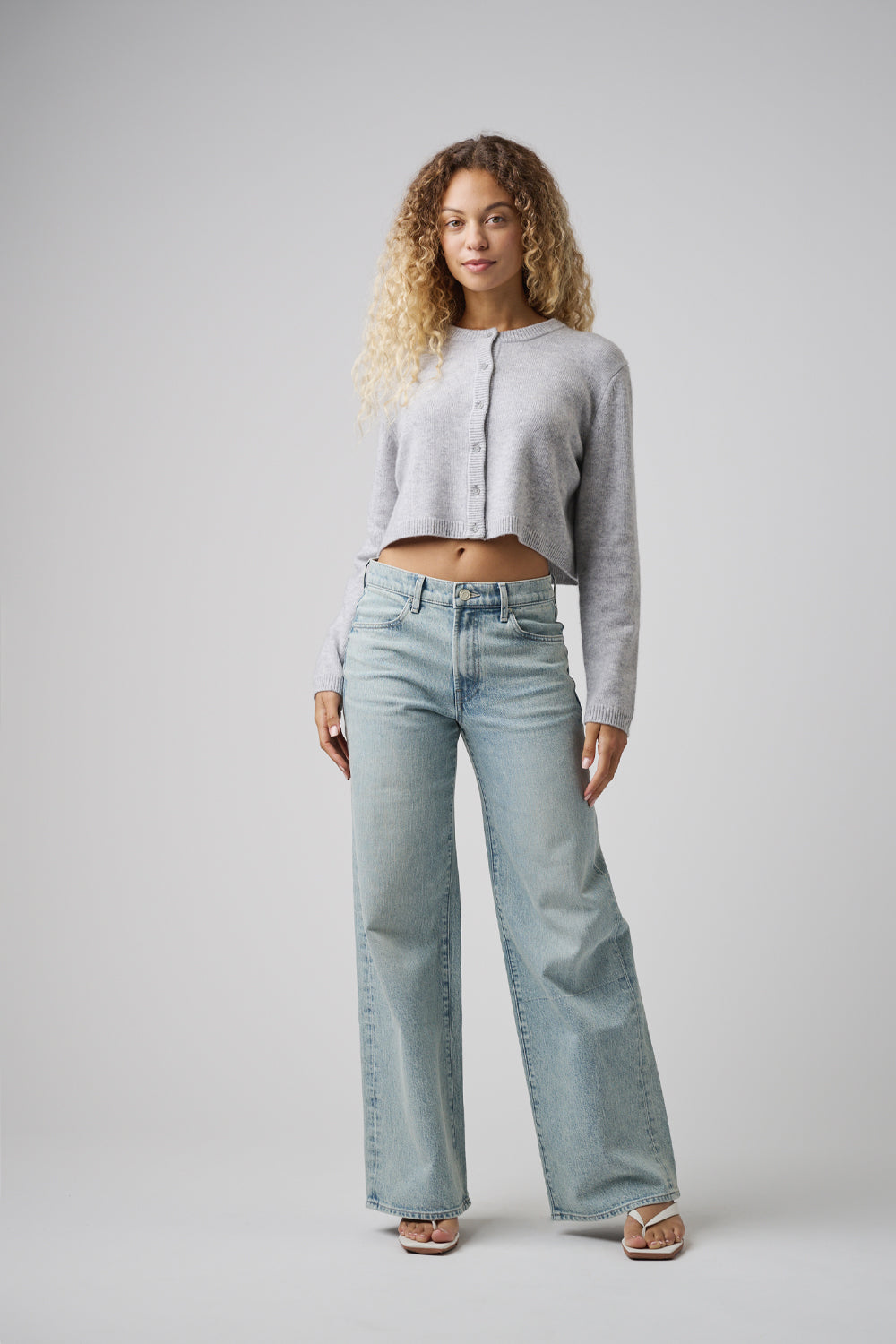 The Hermosa Wide Denim  |  Sunrise