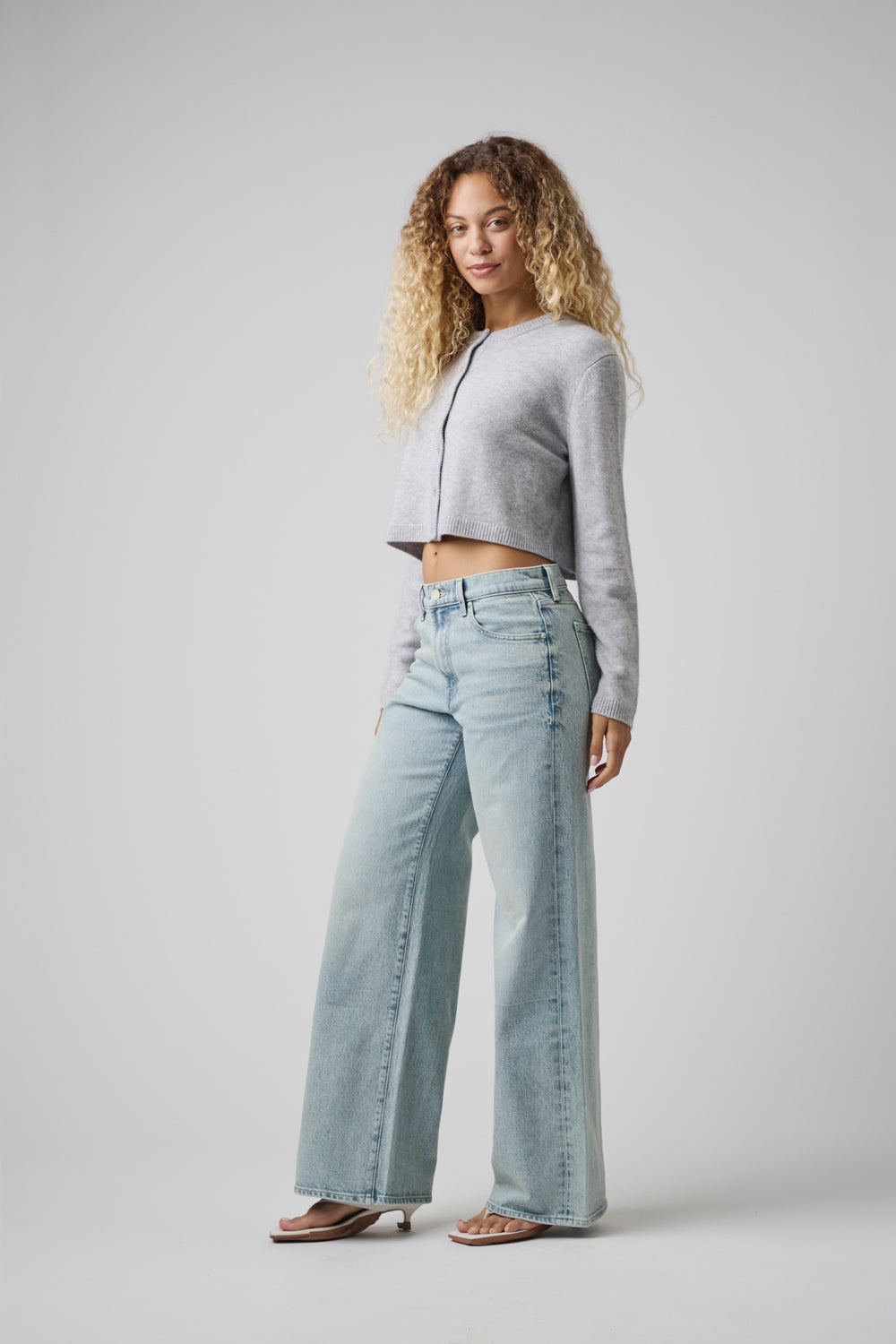 The Hermosa Wide Denim  |  Sunrise