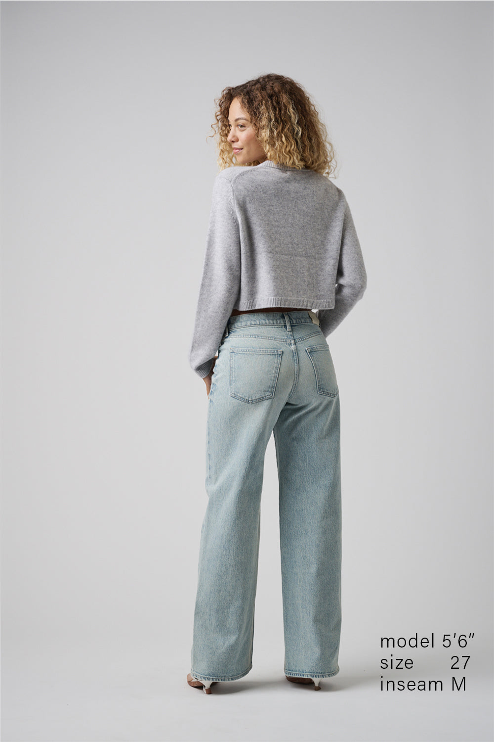 The Hermosa Wide Denim  |  Sunrise