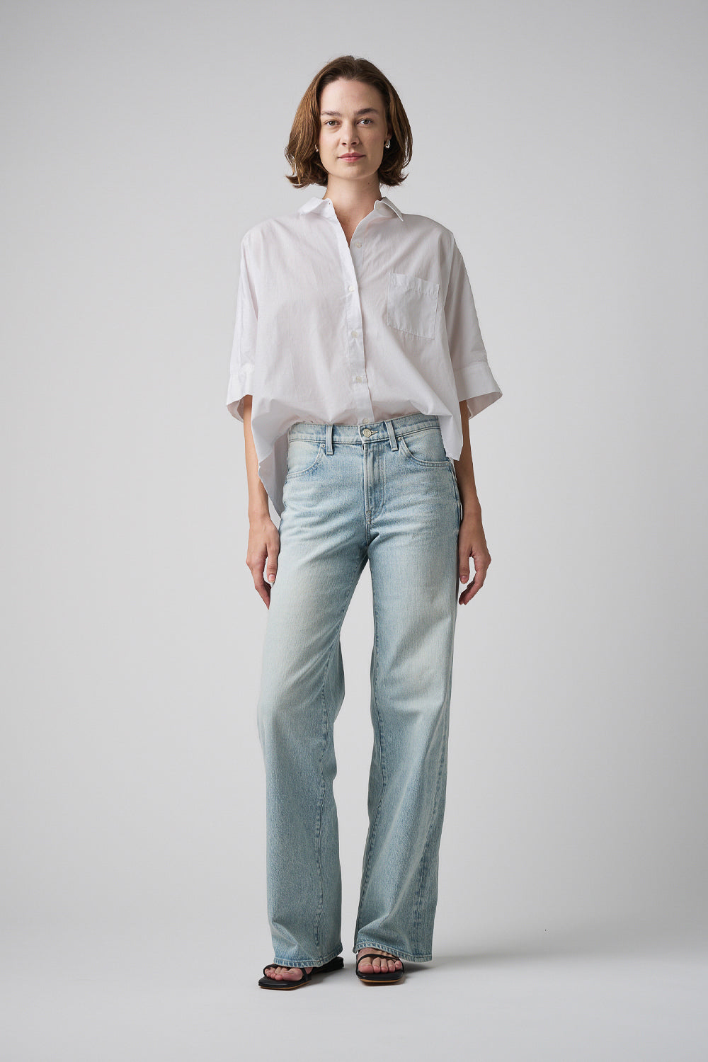 The Hermosa Wide Denim  |  Sunrise