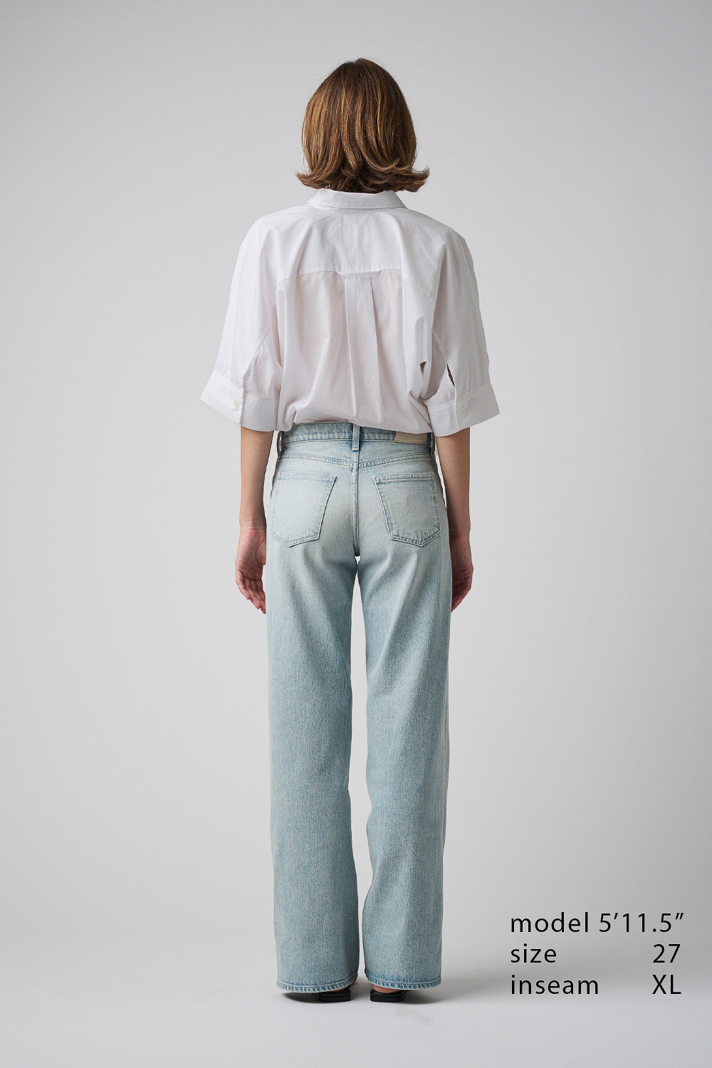 The Hermosa Wide Denim  |  Sunrise