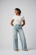 The Hermosa Wide Denim  |  Sunrise