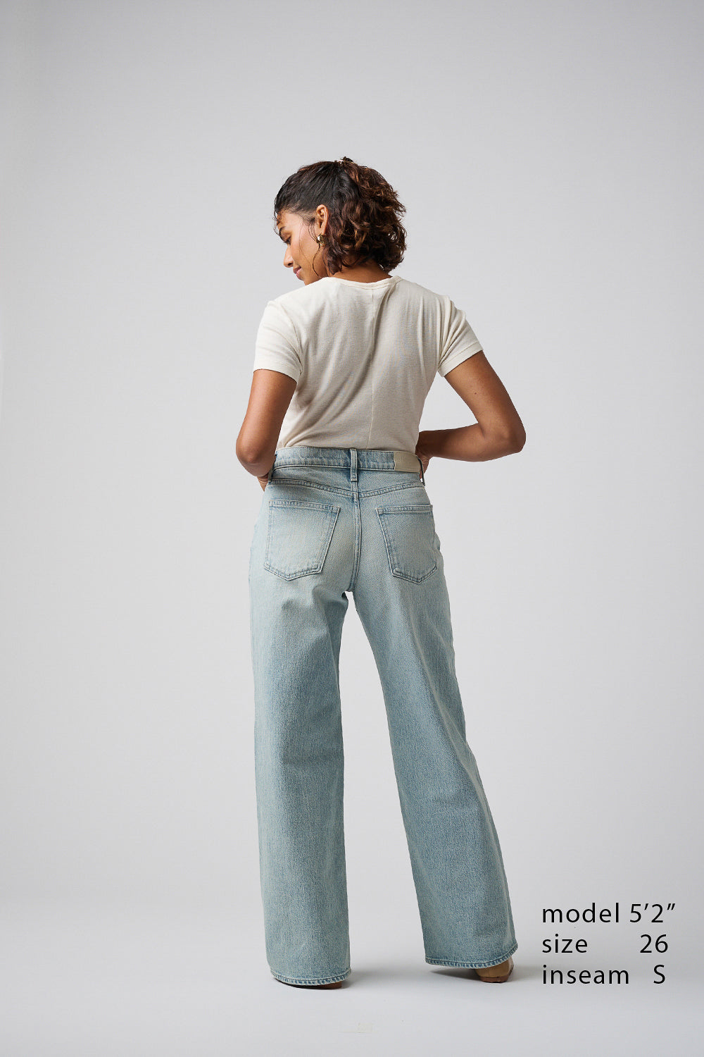 The Hermosa Wide Denim  |  Sunrise